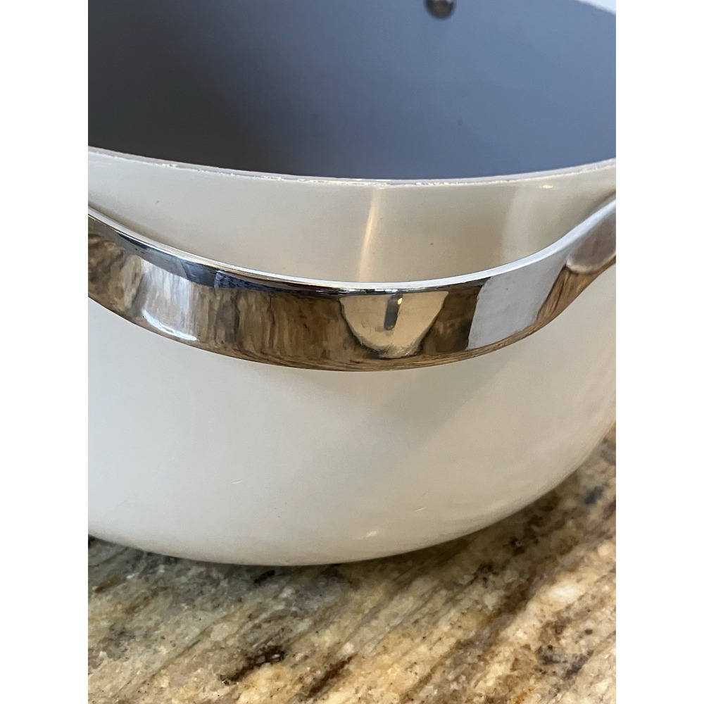 Caraway home 6.5qt nonstick ceramic dutch oven Cream. Read Description Sell - Picture 2 of 4
